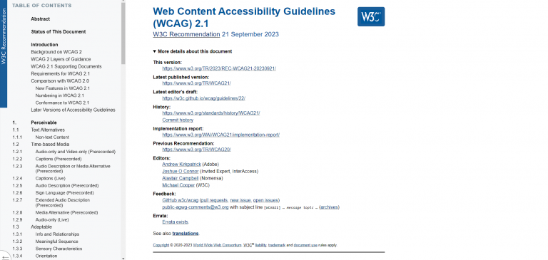 WCAG 2.1 Guidelines Explained for Better Accessibility