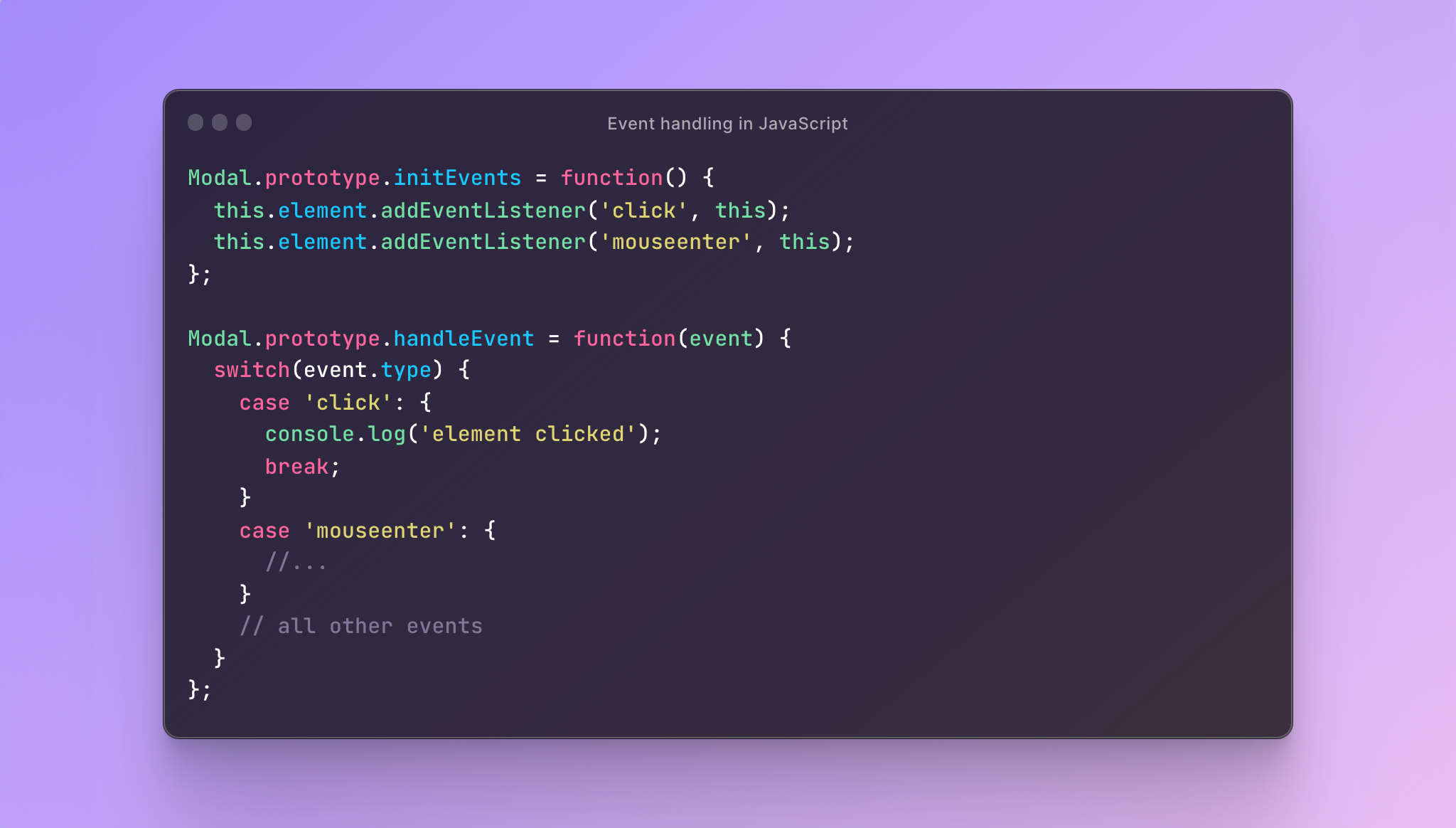 How to Use Event Handling in Web Components